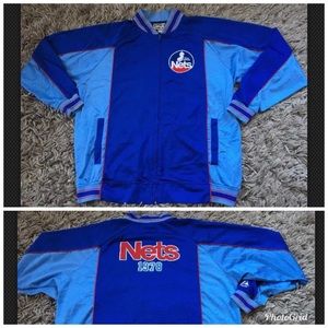 1978 HARDWOOD CLASSICS NJ NETS NBA track Jacket